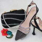 Ladies Envelope Shoulder Bag African Wedding Party Shoes