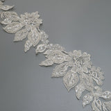 New luxury beaded embroidery lace