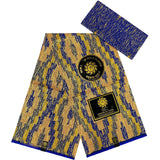 New Style Guaranteed Veritable African Real Wax Fabric