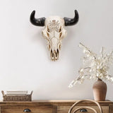 American Style Rural Retro Skull Cow Head