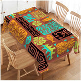 African Tribal Ethnic Rectangle Tablecloth