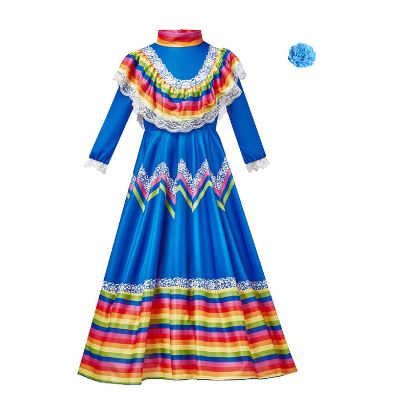 Child Girls Jalisco Traditional Guadalajara Mexican dress