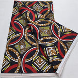 African Wax Block Batik Dutch fabric