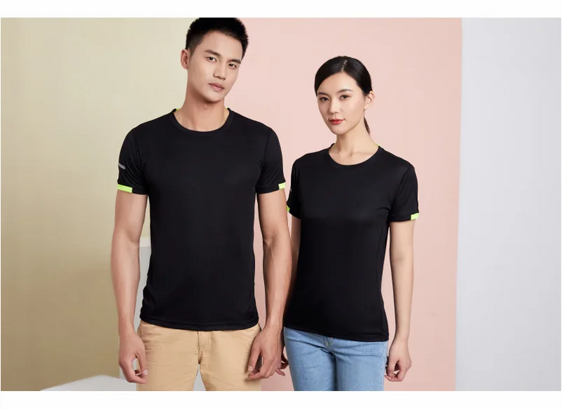 Quick-drying Round Neck Polyester T-Shirt