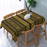 African Tribal Ethnic Rectangle Tablecloth