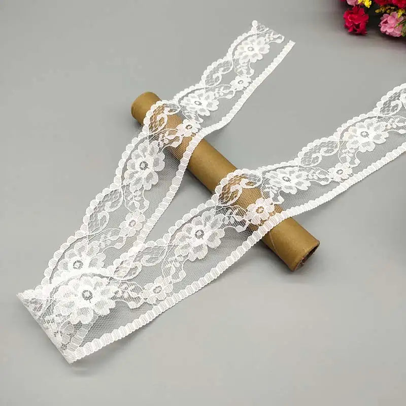 New White Ribbon Lace