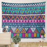 New Mexican Style Aztec Retro Patterned Tapestry