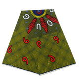 New Prints Dutch Hollandais Loincloth 100% Cotton Wax