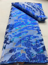 New Latest African Brocade Jacquard Fabric