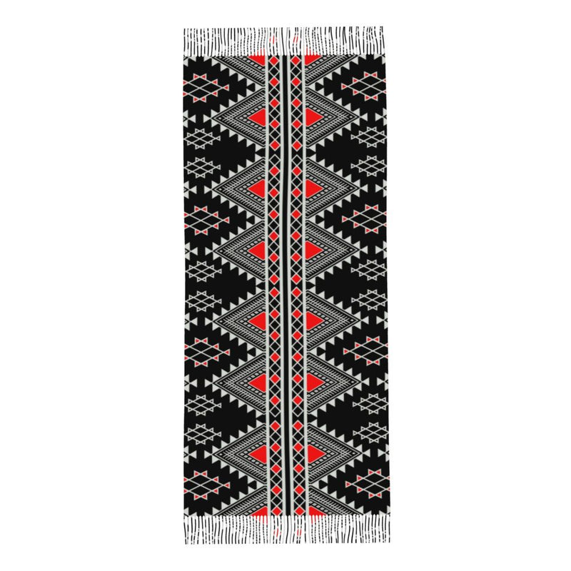 New Customized Printed Amazigh Kabyle Jewelry Scarf