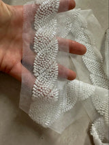 90cm Sequin Pearl Beaded Lace