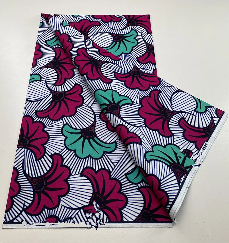 High Quality 100% Cotton Ghana Style Fabric