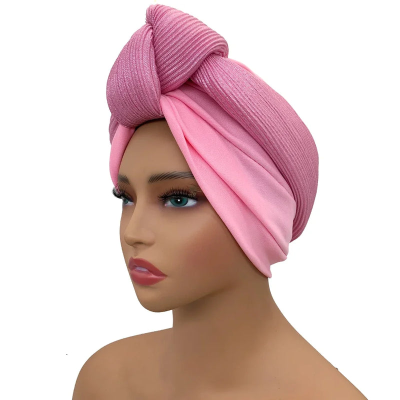 Nigeria Wedding Headtie Party Headwear Muslim Hat