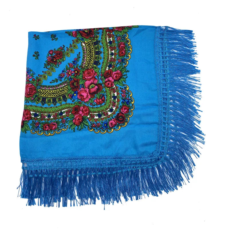 New Women Russian Style Square Scarf