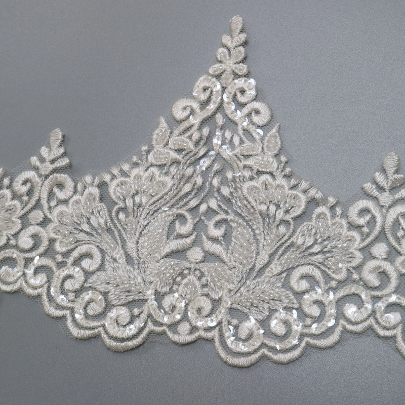 New luxury beaded embroidery lace