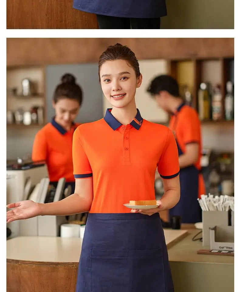 Hotel Cafes Waiters Print on Demand T Shirt