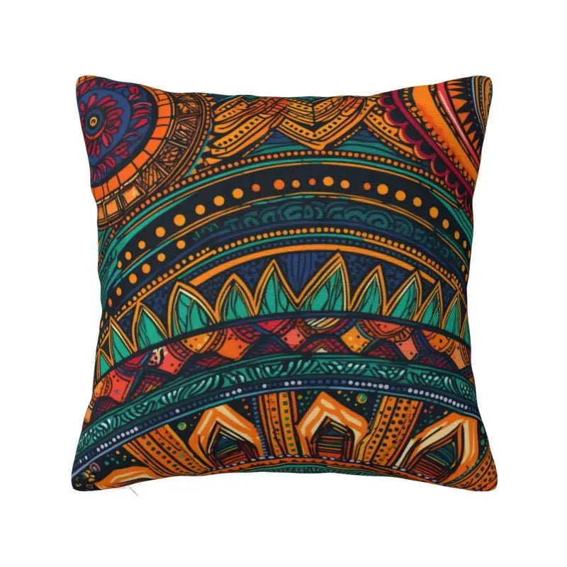 New Fashion African Ethnic Style Pattern Square Pillow Case