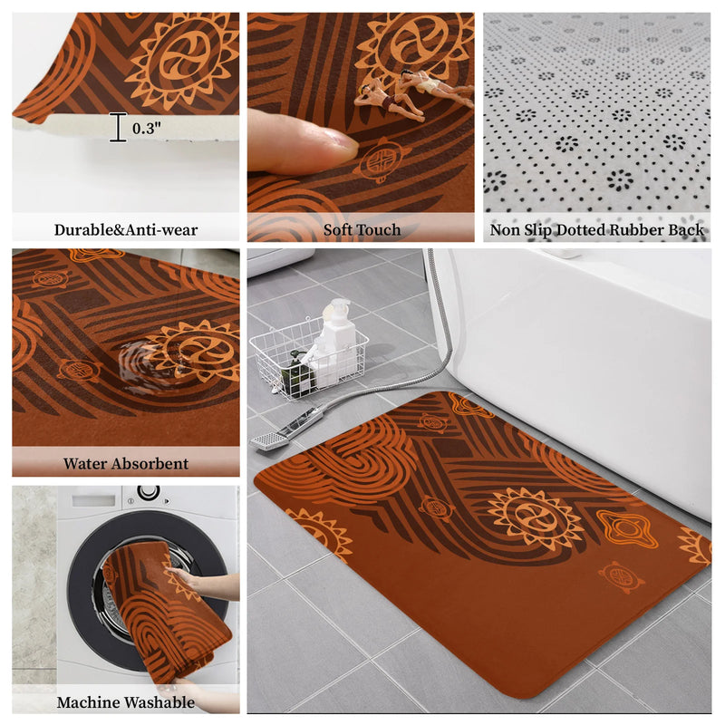 African Ethnic Culture Kitchen Floor Mat