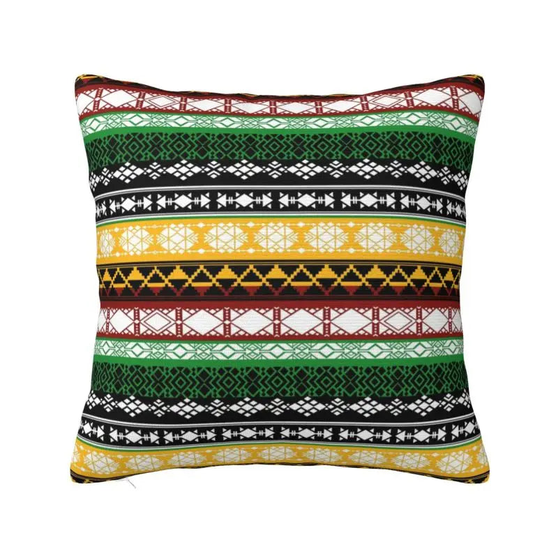 New Fashion African Ethnic Style Pattern Square Pillow Case