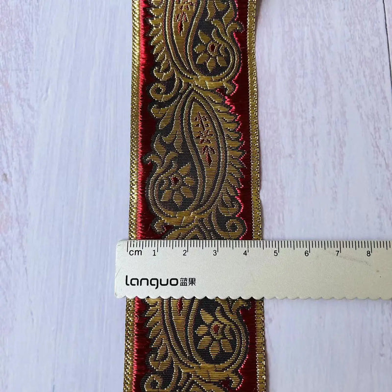 10yards Woven Jacquard Ribbon Trims Quilt Accessories