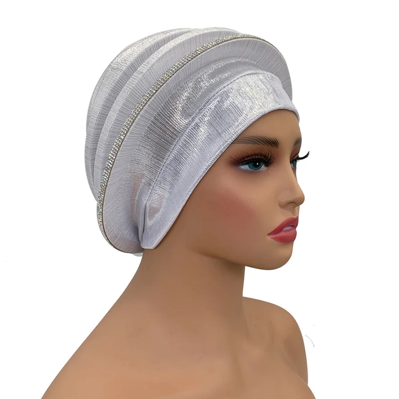 New Elegant Diamonds Spiral Beret