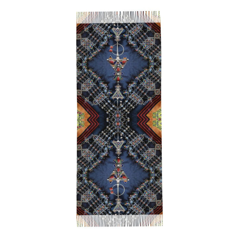 Amazigh Berber Kabyle Jewelry Scarf