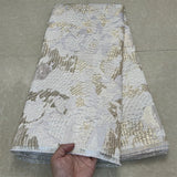 High Quality African Nigerian Tulle Lace Fabric