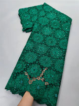 New Beaded African Lace Fabric