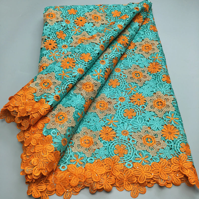 High Quality Cord Guipure Lace Fabric