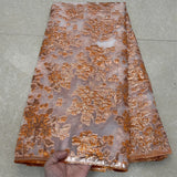 African Nigerian Tulle Lace Fabric