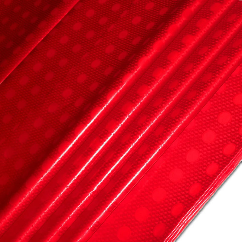 Red Color Super Quality Bazin Riche Fabric