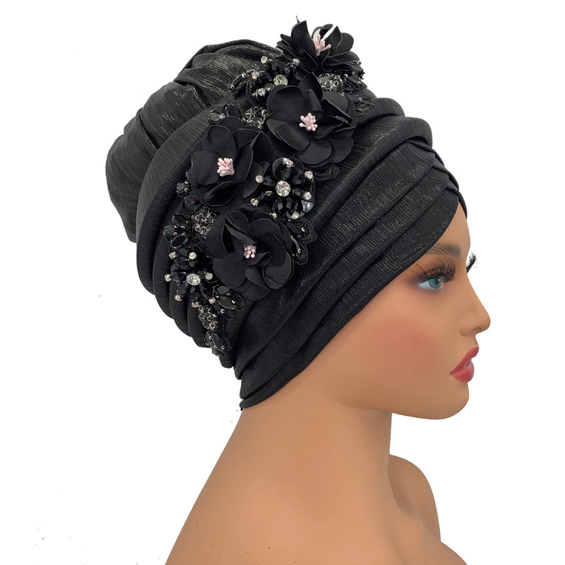 New African Women's Turban Cap