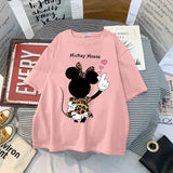 Mickey Anime Blouses Y2k Graphic T Shirts