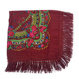 New Women Russian Style Square Scarf