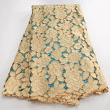 High Quality Water Soluble African Lace Fabric