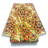 100%Cotton Tissu Ghana Pagne Wax Ankara Fabric