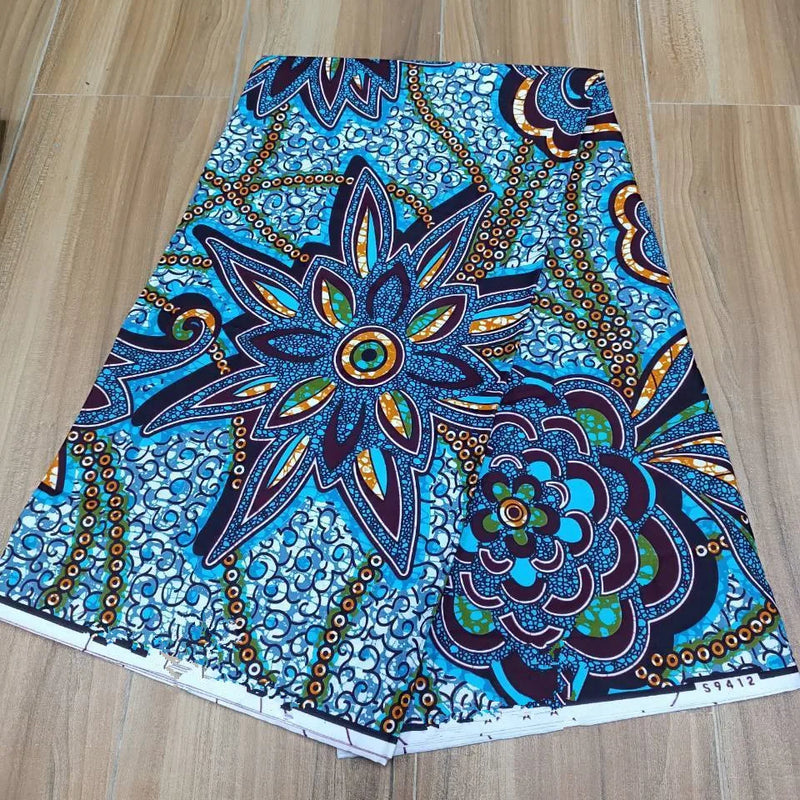 100% cotton african ankara fabric