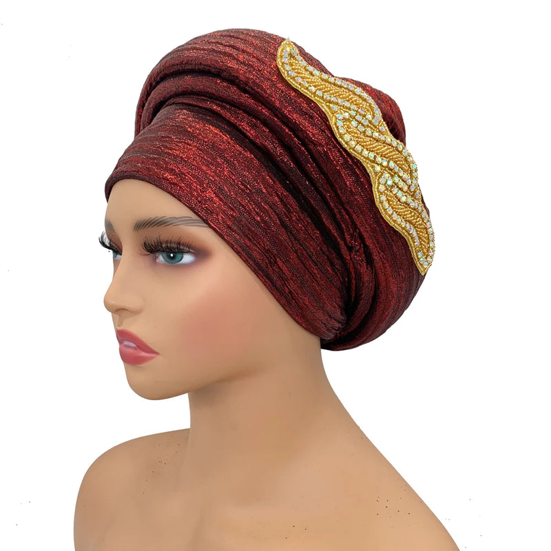 New Fashion African Turban Cap