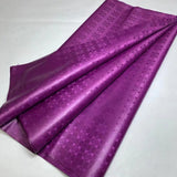 New Purple Color Bazin Riche Lace Fabric