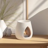 Porcelain Aroma Burner Candle Holder