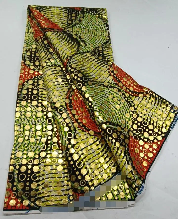 Hot Sale 100% Cotton Veritable African Wax Print Fabric