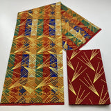 100% Cotton Nigeria Wax Fabric