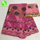 African Women High Quality Bazin Riche Brode Fabric