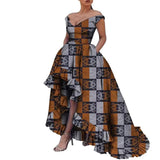 African Women  Ankara Dashiki  Dress