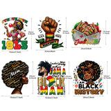 Juneteenth Patches Black Month History Print On T-Shirt