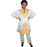 African Bazin Embroidery Design Dresses