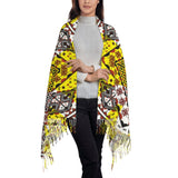 New Customized Printed Amazigh Kabyle Jewelry Scarf