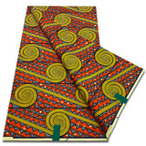 High Quality Cotton Wax Print Veritable African Real Fabric