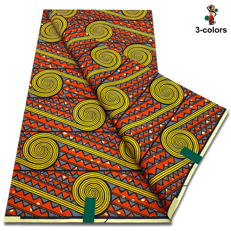 100% Cotton Veritable Original Ankara African Real Wax