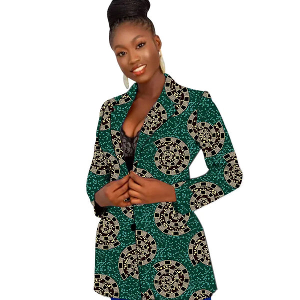 New Ankara Blazers African Wedding Party Short Coat